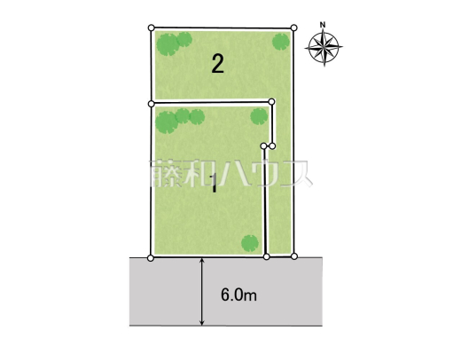 全体区画図 【東村山市諏訪町2丁目】
