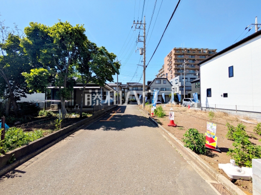 接道状況および現場風景 【和光市南1丁目】