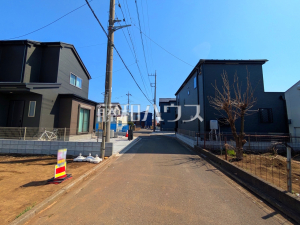 接道状況および現場風景
