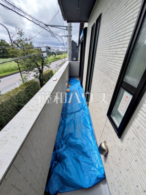 バルコニー(施工中) 【府中市押立町5丁目】