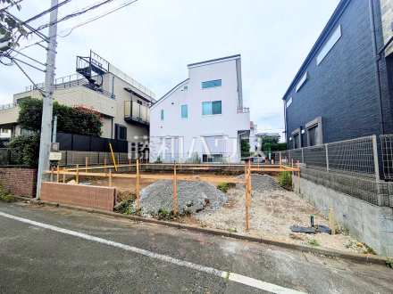 ≪現地外観≫府中市押立町5丁目に全1棟の新築分譲住宅が誕生します☆【府中市押立町5丁目】/撮影日2026/06/05