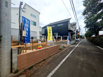 接道状況および現場風景