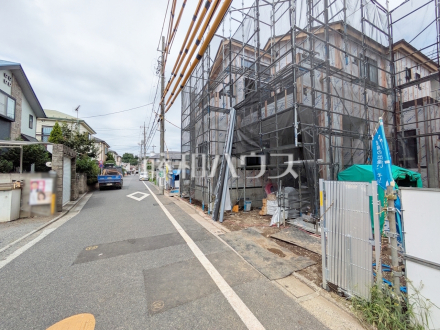 接道状況および現場風景 【練馬区田柄2丁目】/撮影日2026/08/31