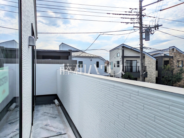 2号棟 バルコニー(施工中) 【国分寺市西町3丁目】 2号棟 バルコニー(施工中) 【国分寺市西町3丁目】