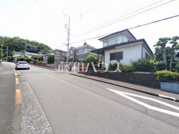 接道状況および現場風景 【八王子市片倉町】 接道状況および現場風景 【八王子市片倉町】