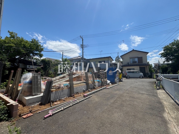 接道状況および現場風景 【東村山市諏訪町1丁目】 接道状況および現場風景 【東村山市諏訪町1丁目】