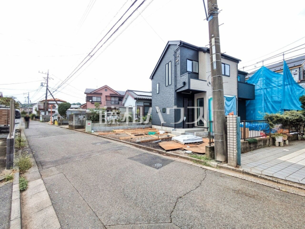 接道状況および現場風景 【八王子市中野町】 接道状況および現場風景 【八王子市中野町】