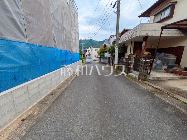 接道状況および現場風景 【福岡市早良区内野5丁目】 接道状況および現場風景 【福岡市早良区内野5丁目】