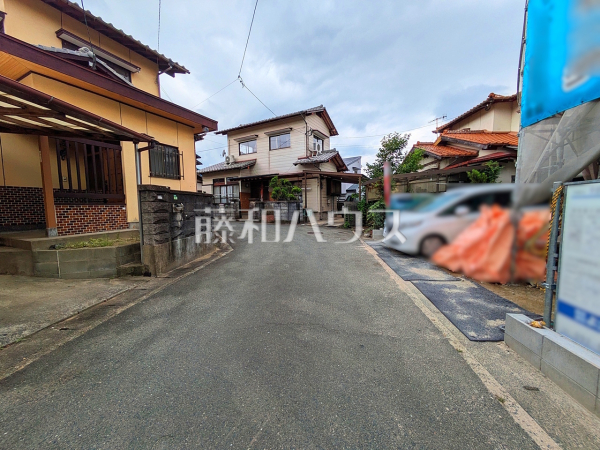 接道状況および現場風景 【福岡市早良区内野5丁目】 接道状況および現場風景 【福岡市早良区内野5丁目】