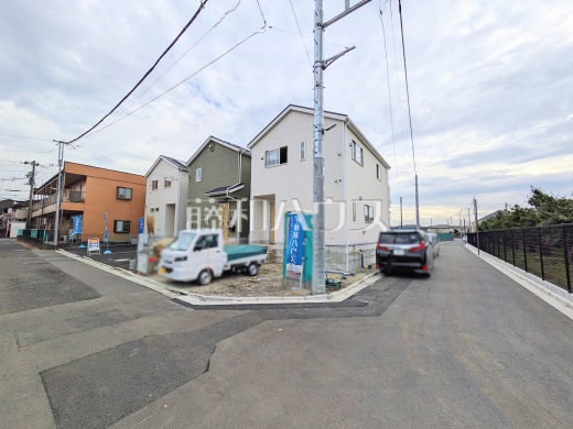 接道状況および現場風景 【三鷹市北野3丁目】