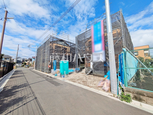 接道状況および現場風景 【三鷹市北野3丁目】