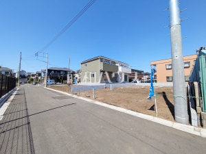 接道状況および現場風景