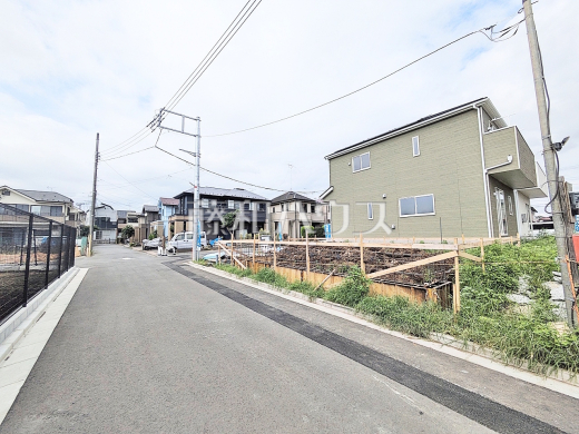 接道状況および現場風景 【三鷹市北野3丁目】