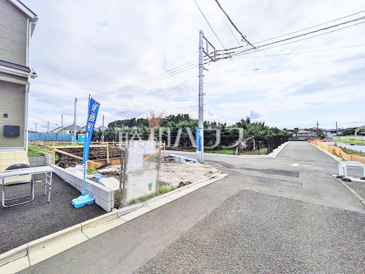 接道状況および現場風景 【三鷹市北野3丁目】