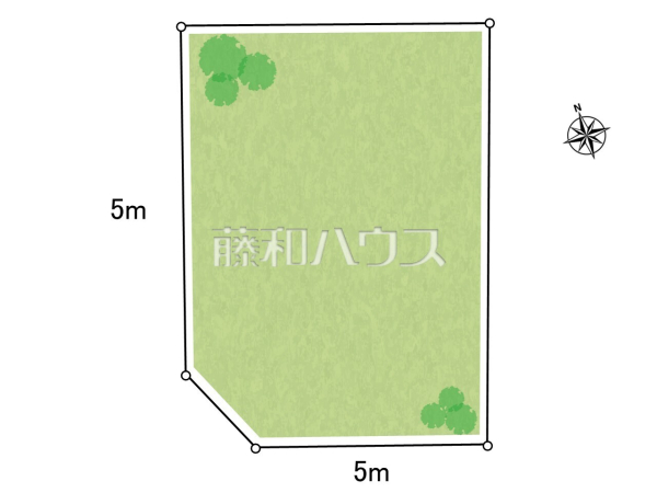 区画図 【小平市花小金井6丁目】 区画図 【小平市花小金井6丁目】