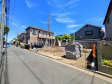 接道状況および現場風景 【三鷹市井口4丁目】 接道状況および現場風景 【三鷹市井口4丁目】