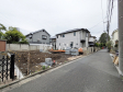 接道状況および現場風景 【三鷹市井口4丁目】 接道状況および現場風景 【三鷹市井口4丁目】