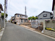 接道状況および現場風景 【三鷹市井口4丁目】 接道状況および現場風景 【三鷹市井口4丁目】