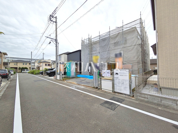 接道状況および現場風景 【日野市日野本町6丁目】 接道状況および現場風景 【日野市日野本町6丁目】