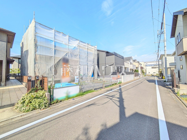 接道状況および現場風景 【日野市日野本町6丁目】 接道状況および現場風景 【日野市日野本町6丁目】