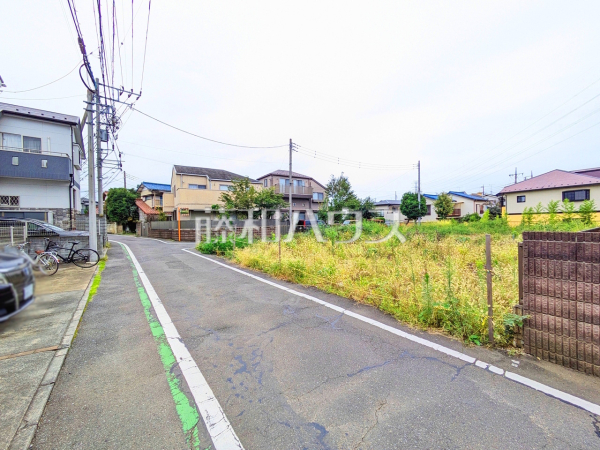 接道状況および現場風景 【所沢市大字上安松】 接道状況および現場風景 【所沢市大字上安松】