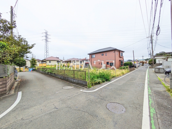 接道状況および現場風景 【所沢市大字上安松】 接道状況および現場風景 【所沢市大字上安松】