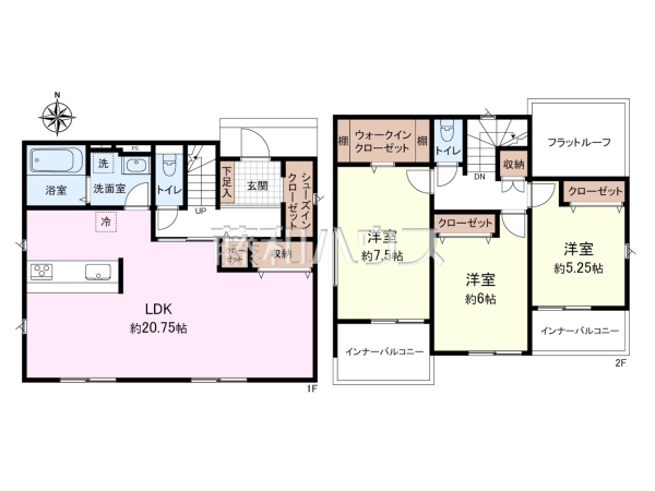 間取図 【春日井市新開町字新開】 間取図 【春日井市新開町字新開】