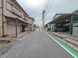 接道状況および現場風景 【春日井市新開町字新開】 接道状況および現場風景 【春日井市新開町字新開】