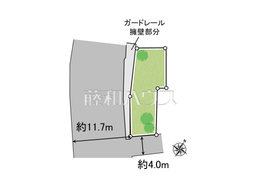 全体区画図 【八王子市廿里町】