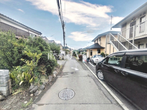 接道状況および現場風景