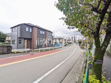 接道状況および現場風景 【八王子市廿里町】/撮影日2026/09/12