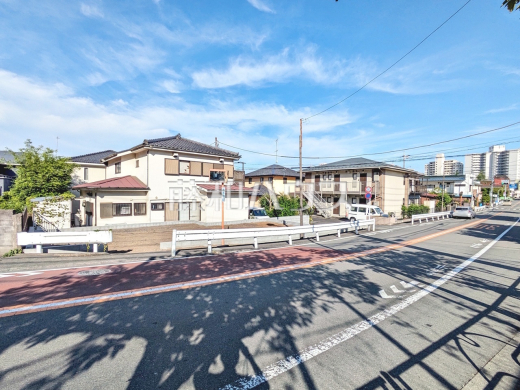 接道状況および現場風景 【八王子市廿里町】