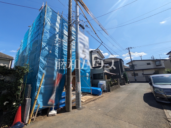 接道状況および現場風景 【西東京市芝久保町1丁目】 接道状況および現場風景 【西東京市芝久保町1丁目】
