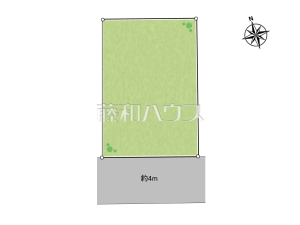 全体区画図 【三鷹市深大寺2丁目】 全体区画図 【三鷹市深大寺2丁目】