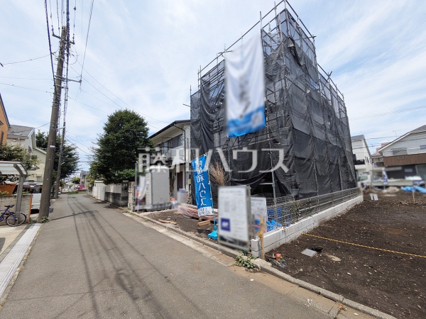 接道状況および現場風景 【三鷹市深大寺2丁目】 接道状況および現場風景 【三鷹市深大寺2丁目】