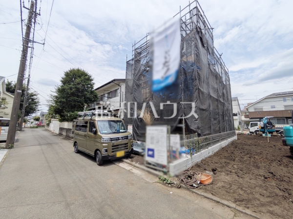 接道状況および現場風景 【三鷹市深大寺2丁目】 接道状況および現場風景 【三鷹市深大寺2丁目】