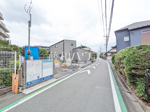 接道状況および現場風景 【東村山市美住町1丁目】 接道状況および現場風景 【東村山市美住町1丁目】