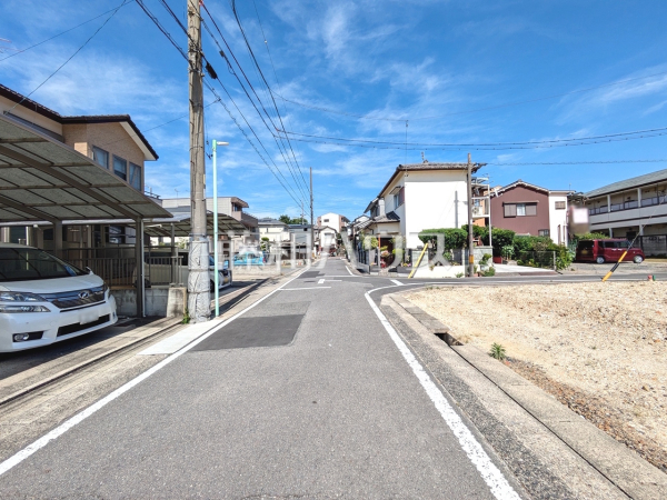 接道状況および現場風景 【名古屋市守山区高島町】 接道状況および現場風景 【名古屋市守山区高島町】