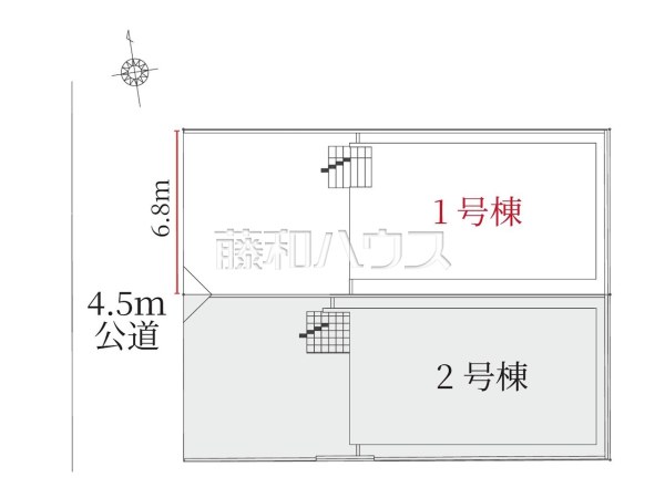 全体区画図 【北名古屋市鹿田天田】 全体区画図 【北名古屋市鹿田天田】