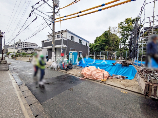 接道状況および現場風景 【福岡市早良区飯倉3丁目】 接道状況および現場風景 【福岡市早良区飯倉3丁目】