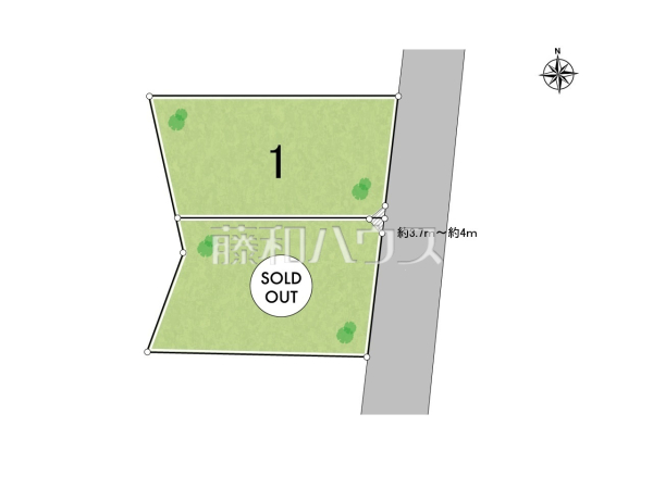 全体区画図 【福岡市早良区飯倉3丁目】 全体区画図 【福岡市早良区飯倉3丁目】