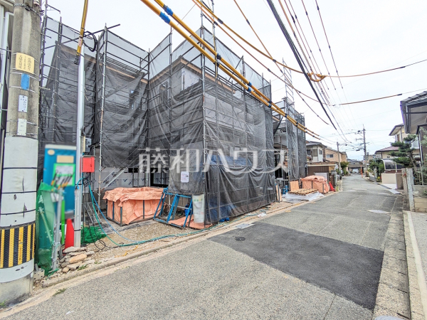 接道状況および現場風景 【福岡市早良区飯倉3丁目】 接道状況および現場風景 【福岡市早良区飯倉3丁目】