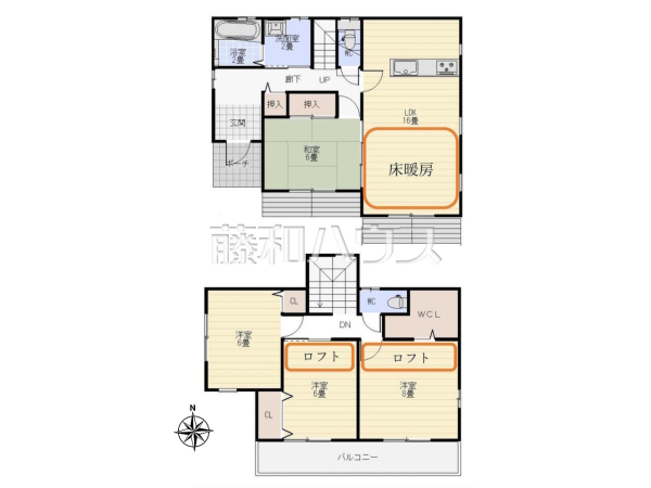 間取図 【春日井市出川町6丁目】 間取図 【春日井市出川町6丁目】