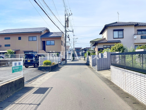 接道状況および現場風景 【福岡市早良区田隈2丁目】 接道状況および現場風景 【福岡市早良区田隈2丁目】