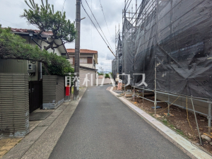 接道状況および現場風景