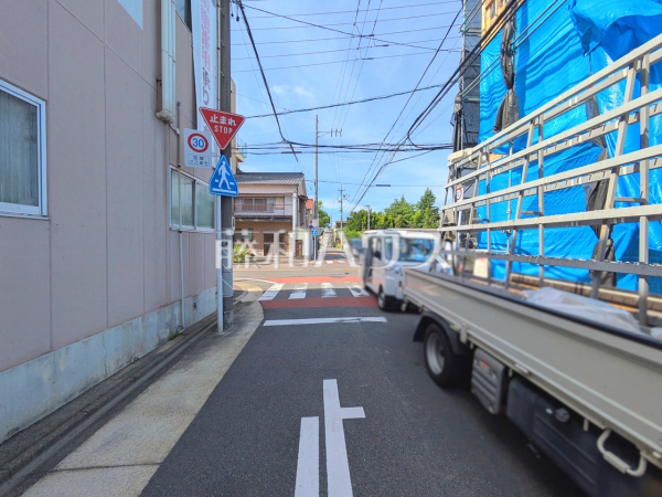 接道状況および現場風景 【名古屋市北区清水2丁目】 接道状況および現場風景 【名古屋市北区清水2丁目】