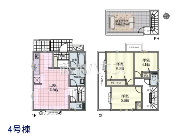 間取図 【杉並区浜田山1丁目】 間取図 【杉並区浜田山1丁目】
