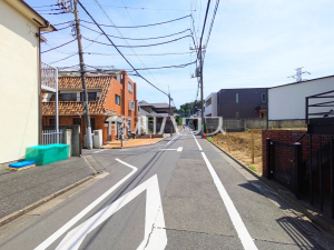接道状況および現場風景