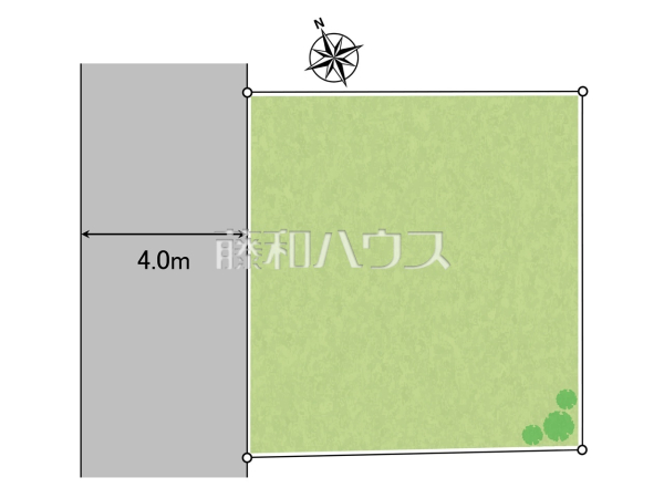 区画図 【所沢市上新井5丁目】 区画図 【所沢市上新井5丁目】