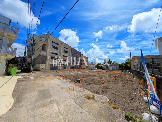 7月25日撮影 現場風景 【沖縄市南桃原2丁目】